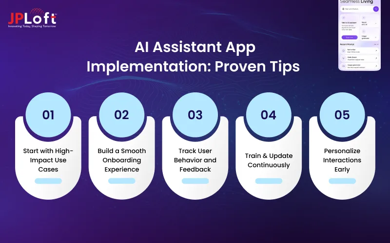 AI Assistant App Implementation: Proven Tips